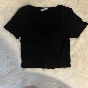 Hanna öberg x fit jeans crop top